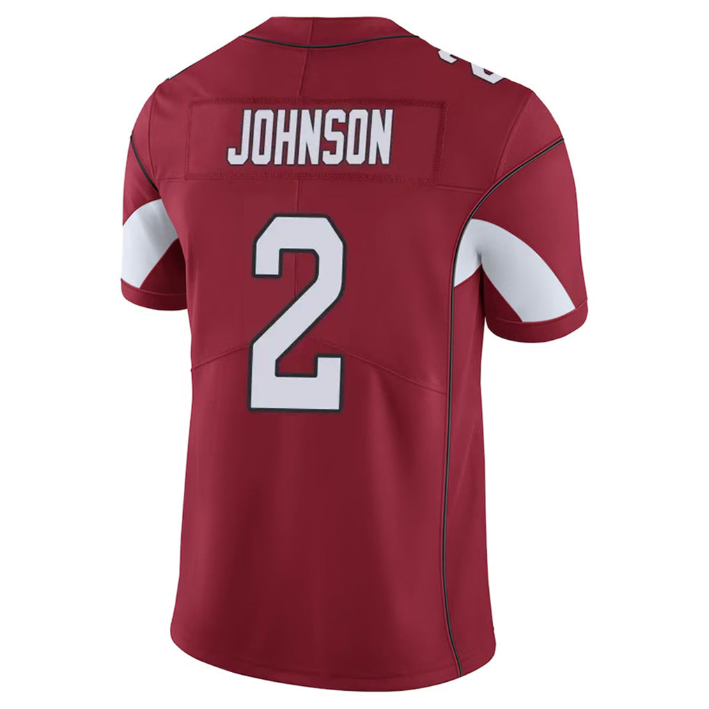 Perkns A.Cardinals #2 Will Johnson Player Cardinal Vapor Limited Home Game  Stitched Jerseys