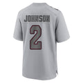 Perkns A.Cardinals #2 Will Johnson Player Gray Fashion Home Game Stitched Jerseys
