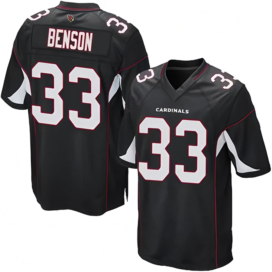 Perkns A.Cardinals #33 Trey Benson Player Black Alternate Game Stitched Jerseys