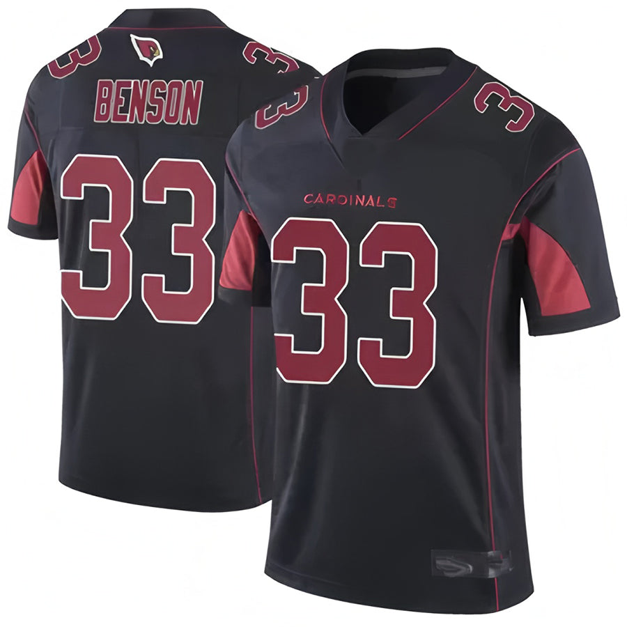 Perkns A.Cardinals #33 Trey Benson Player Black Vapor Limited Elite Stitched Jerseys