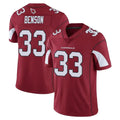 Perkns A.Cardinals #33 Trey Benson Player Cardinal Vapor Limited Home Game  Stitched Jerseys