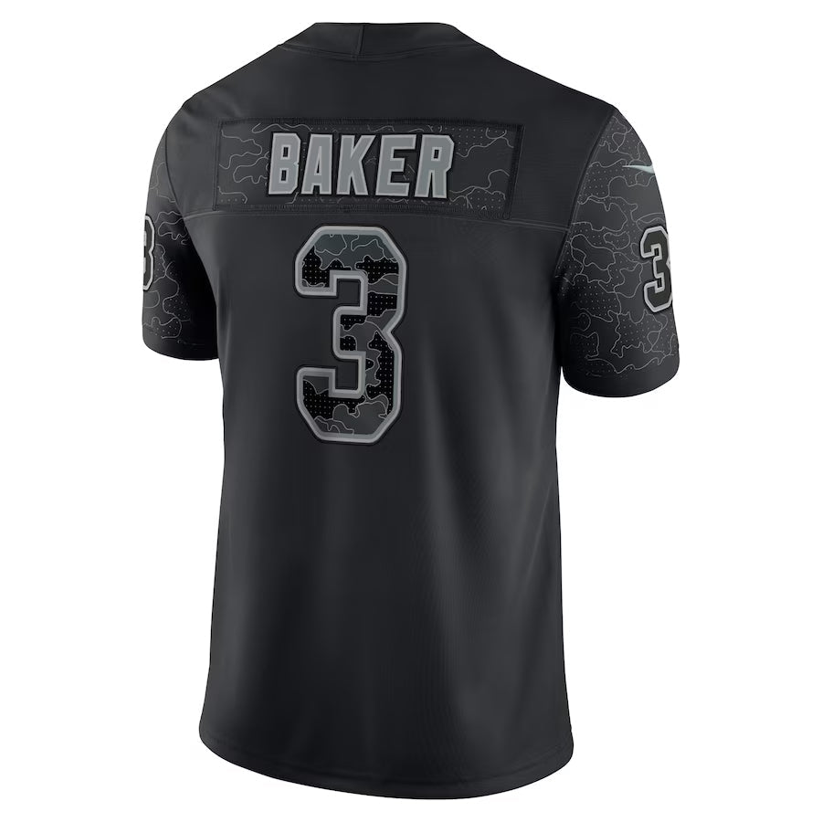 Perkns A.Cardinals #3 Budda Baker Player Black RFLCTV Limited Stitched  Jerseys