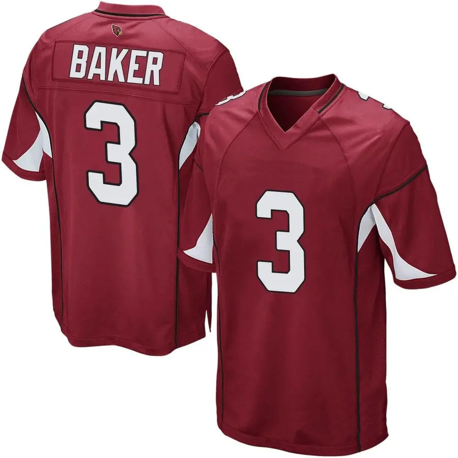 Perkns A.Cardinals #3 Budda Baker Player Cardinal Home Game Stitched  Jerseys