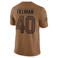 Perkns A.Cardinals #40 Pat Tillman Player Brown Salute To Service Limited Stitched Jerseys