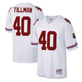 Perkns A.Cardinals #40 Pat Tillman Player Mitchell & Ness White Legacy Replica Stitched Jerseys