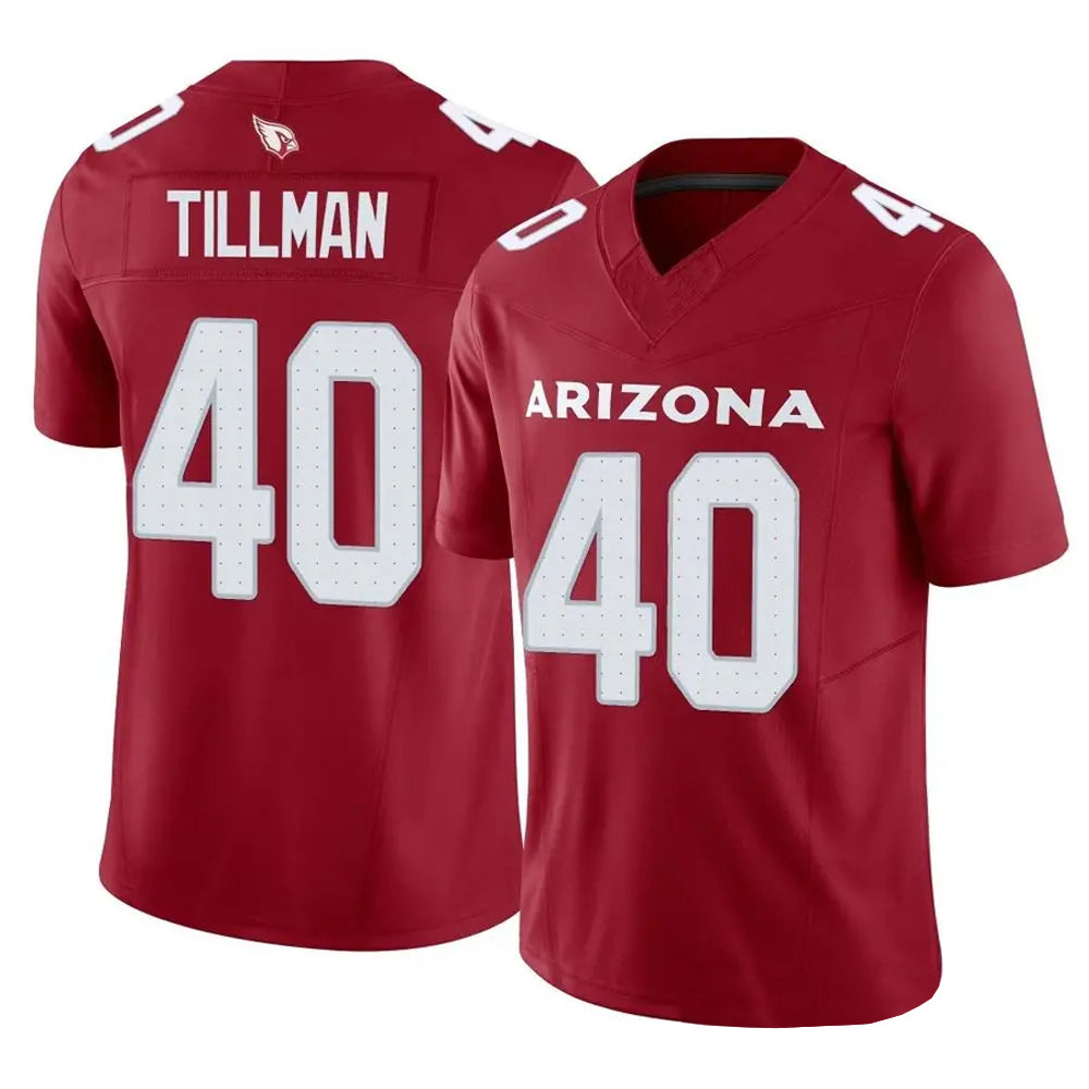 Perkns A.Cardinals #40 Pat Tillman Player Red Vapor F.U.S.E. Limited Stitched Jerseys