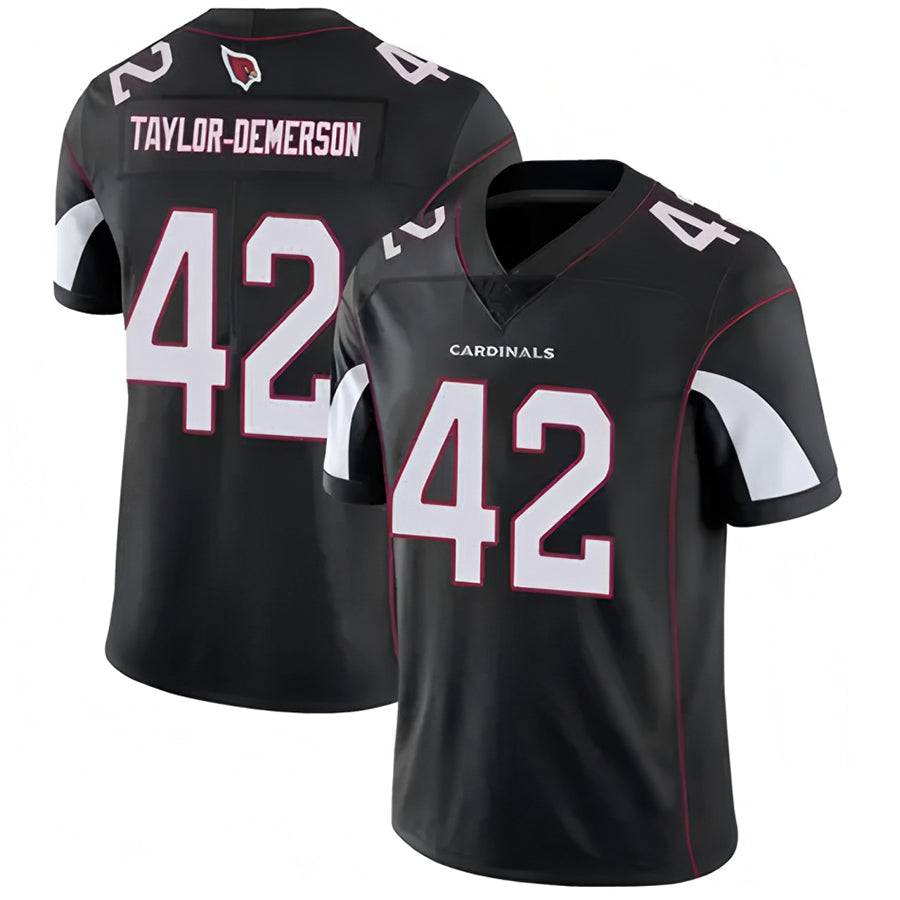 Perkns A.Cardinals #42 Dadrion Taylor-Demerson Player Black Limited Stitched Jerseys