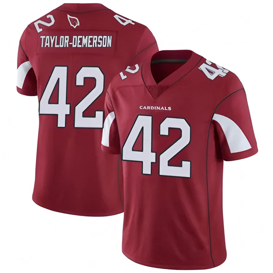 Perkns A.Cardinals #42 Dadrion Taylor-Demerson Player Red Limited Stitched Jerseys
