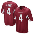 Perkns A.Cardinals #4 Jeremiyah Love Player Cardinal Home Game Stitched Jerseys