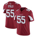 Perkns A.Cardinals #55 Dante Stills Player Cardinal Vapor Limited Home Game  Stitched Jerseys