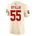 Perkns A.Cardinals #55 Dante Stills Player Cream Rivalries Collection Vapor Limited Home Game Stitched Jerseys