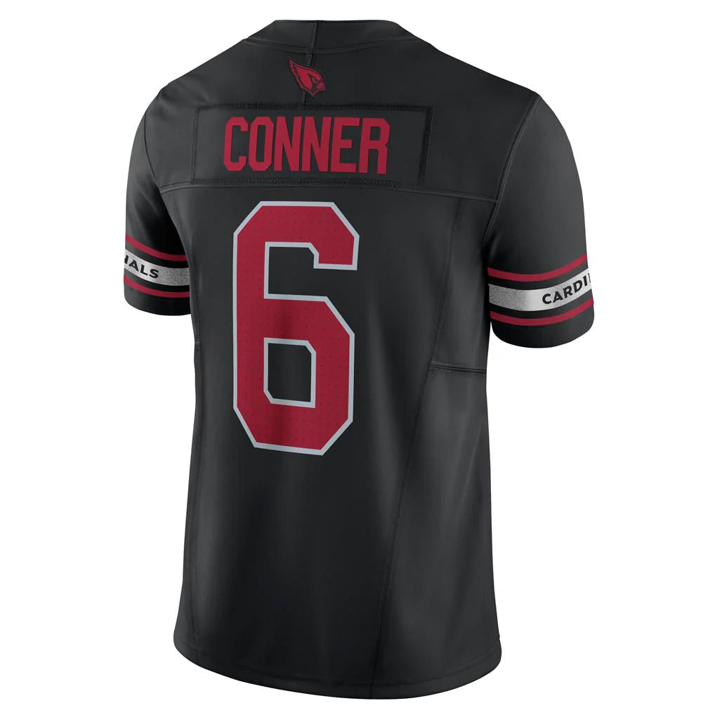 Perkns A.Cardinals #6 James Conner Player Black Vapor F.U.S.E. Limited Stitched Jerseys