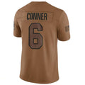 Perkns A.Cardinals #6 James Conner Player Brown Limited Salute To Service Game Stitched Jerseys