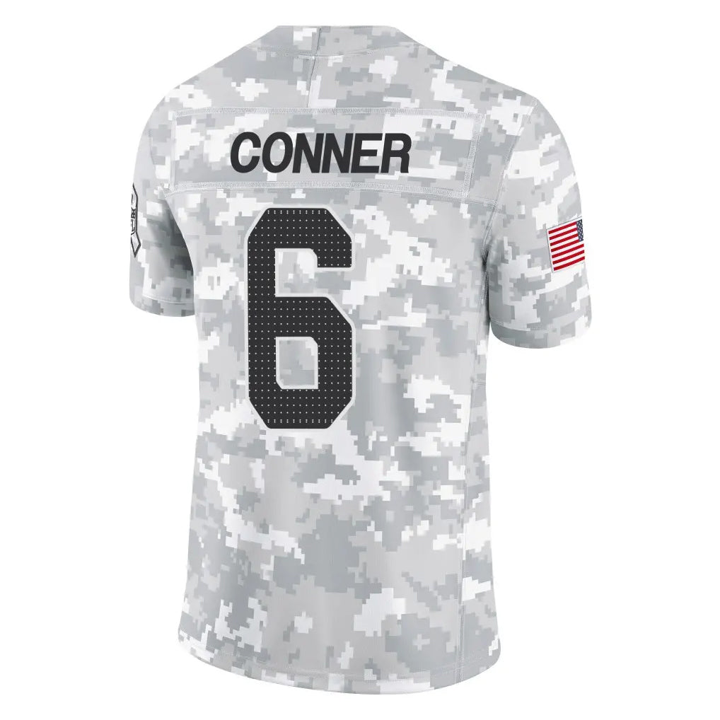 Perkns A.Cardinals #6 James Conner Player Camo Salute to Service Limited Home Stitched Jerseys