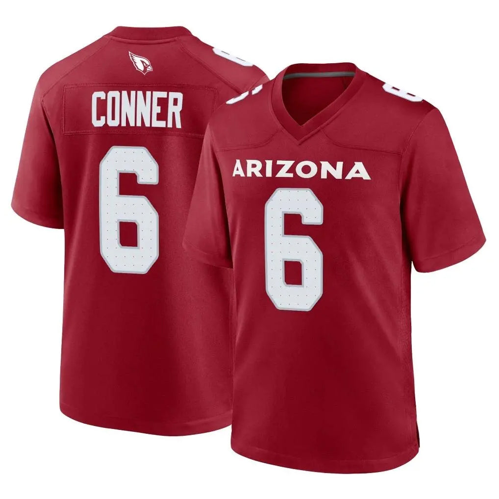 Perkns A.Cardinals #6 James Conner Player Cardinal Limited Home Game Stitched Jerseys