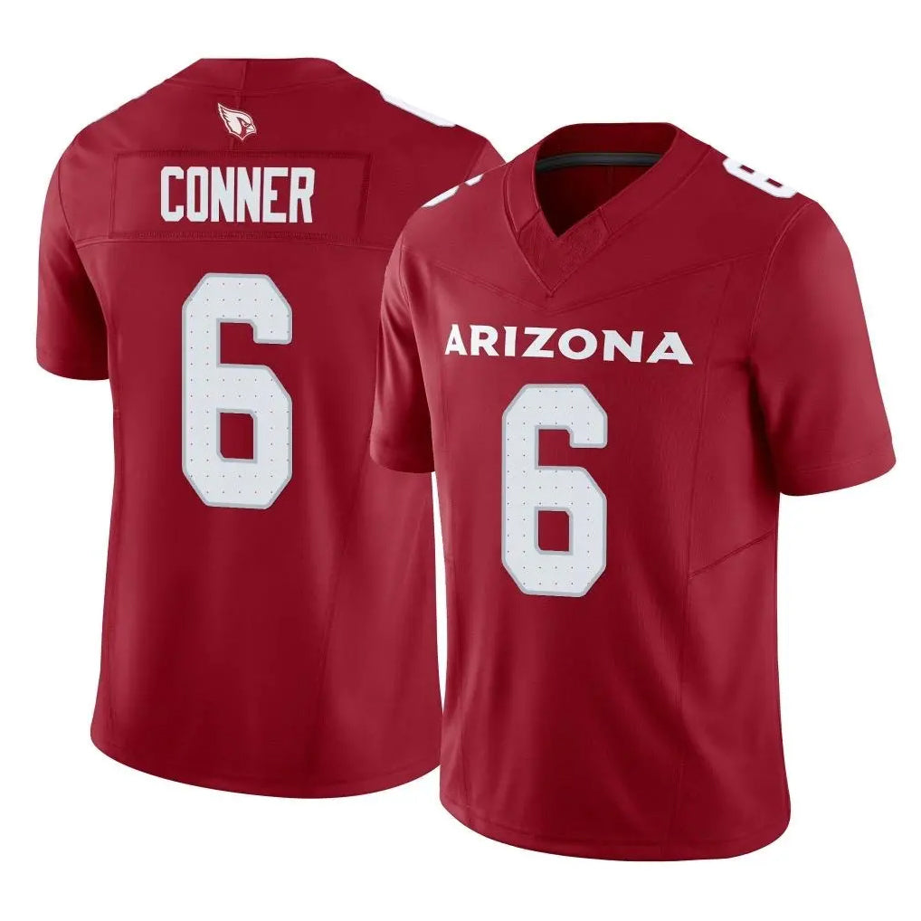 Perkns A.Cardinals #6 James Conner Player Cardinal Vapor F.U.S.E. Limited Home Game Stitched Jerseys
