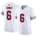 Perkns A.Cardinals #6 James Conner Player White Vapor F.U.S.E. Limited Home Game Stitched Jerseys