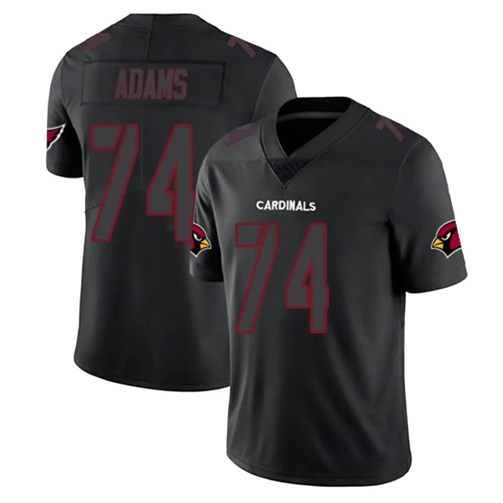 Perkns A.Cardinals #74 Isaiah Adams Player Black Impact Limited Home Game Stitched Jerseys