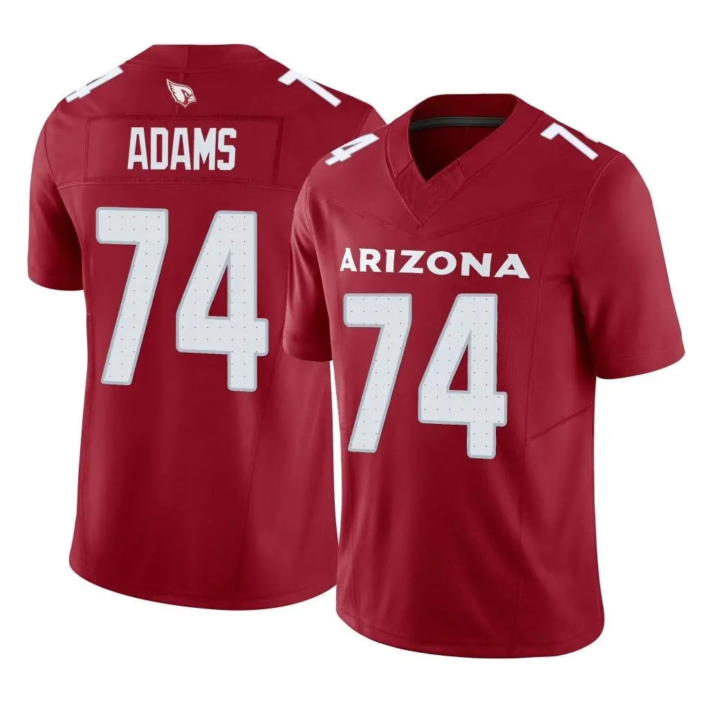 Perkns A.Cardinals #74 Isaiah Adams Player Cardinal Vapor F.U.S.E. Limited Home Game Stitched Jerseys