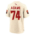 Perkns A.Cardinals #74 Isaiah Adams Player Cream Rivalries Collection Game Stitched Jerseys