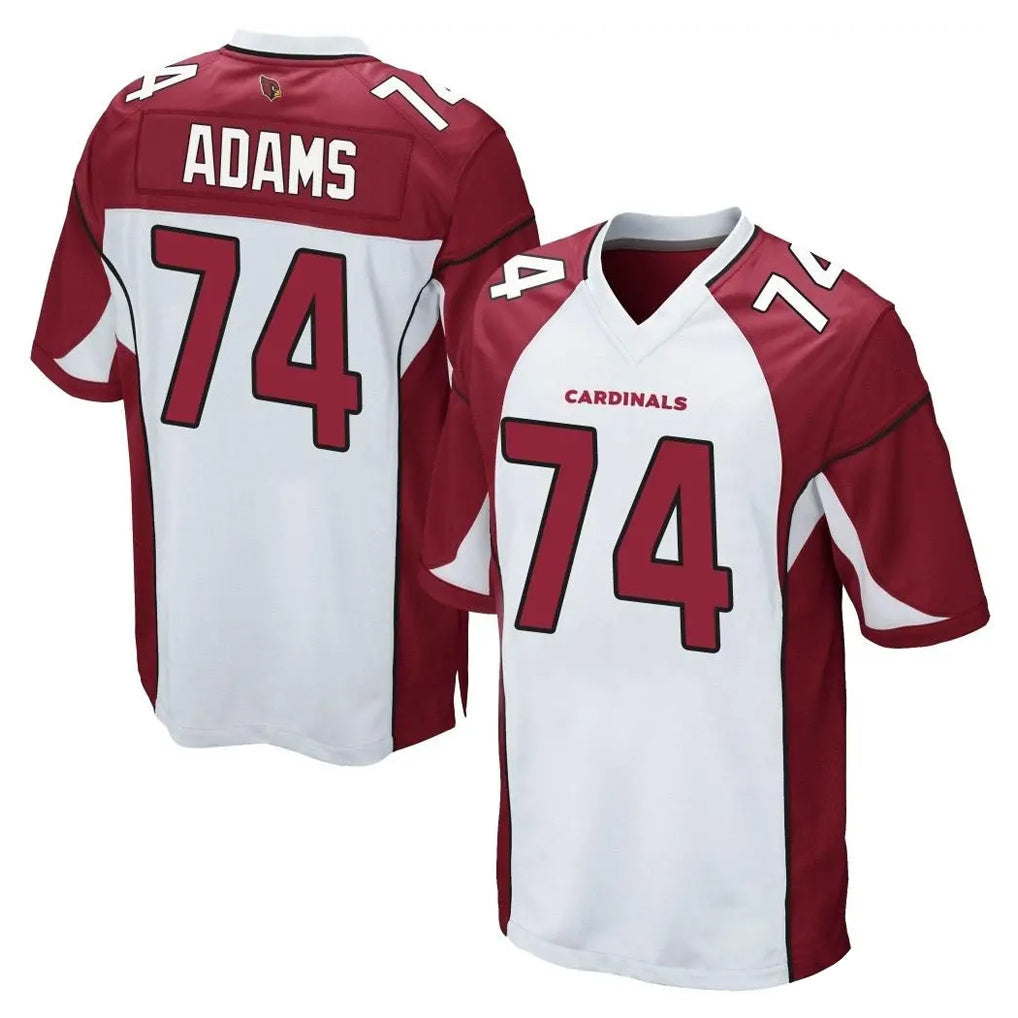 Perkns A.Cardinals #74 Isaiah Adams Player White Home Game Stitched Jerseys