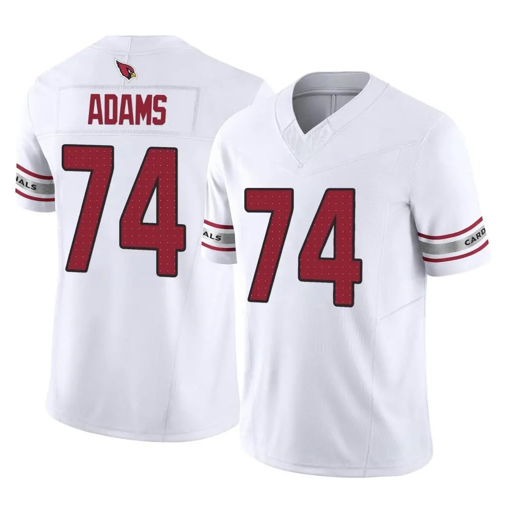 Perkns A.Cardinals #74 Isaiah Adams Player White Vapor F.U.S.E. Limited Home Game Stitched Jerseys