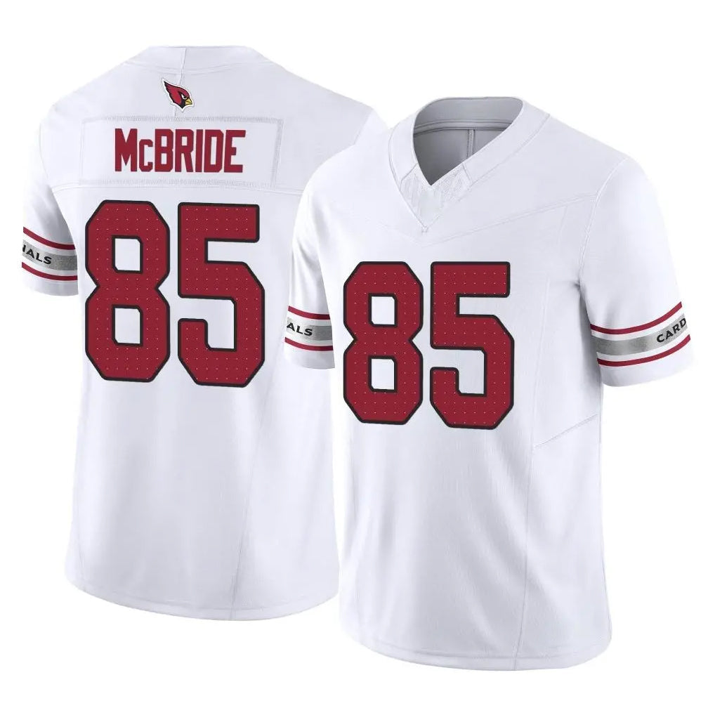 Perkns A.Cardinals #85 Trey McBride Player White Vapor F.U.S.E. Limited Home Game Stitched Jerseys