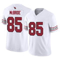 Perkns A.Cardinals #85 Trey McBride Player White Vapor F.U.S.E. Limited Home Game Stitched Jerseys