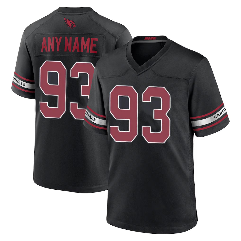 Perkns A.Cardinals #93 Calais Campbell Player Black Alternate Game Stitched Jerseys