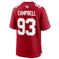 Perkns A.Cardinals #93 Calais Campbell Player Cardinal Home Game Stitched Jerseys