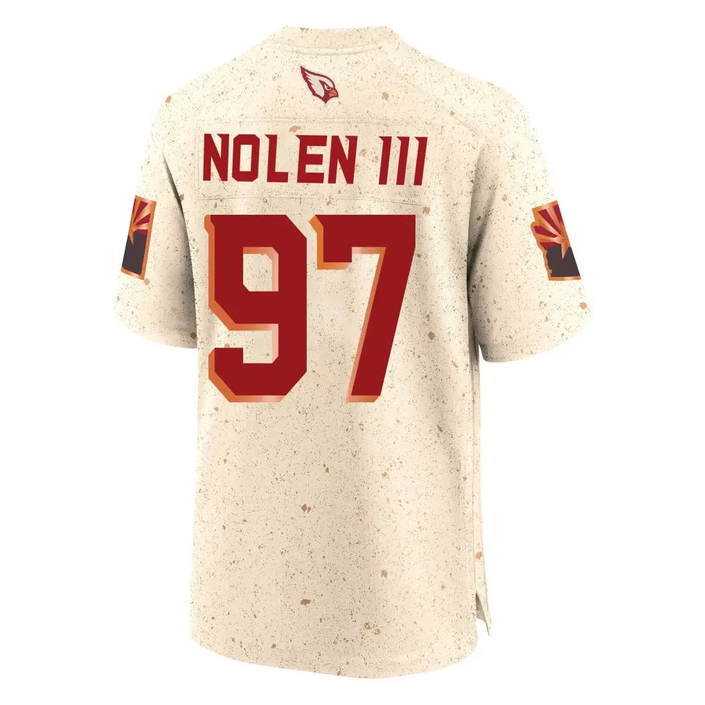 Perkns A.Cardinals #97 Walter Nolen III Player Cream Rivalries Collection Game Stitched Jerseys
