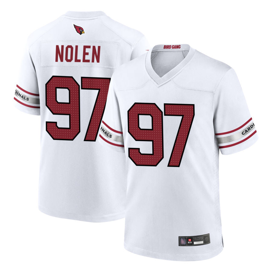 Perkns A.Cardinals #97 Walter Nolen III Player White Game Stitched Jerseys
