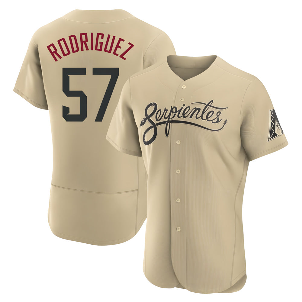 Perkns A.Diamondbacks #57 Eduardo Rodriguez Player Gold 2026 City Connect Stitched Jersey