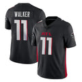 Perkns A.Falcons #11 Jalon Walker Player Black Vapor Untouchable Limited Home Game Stitched Jerseys