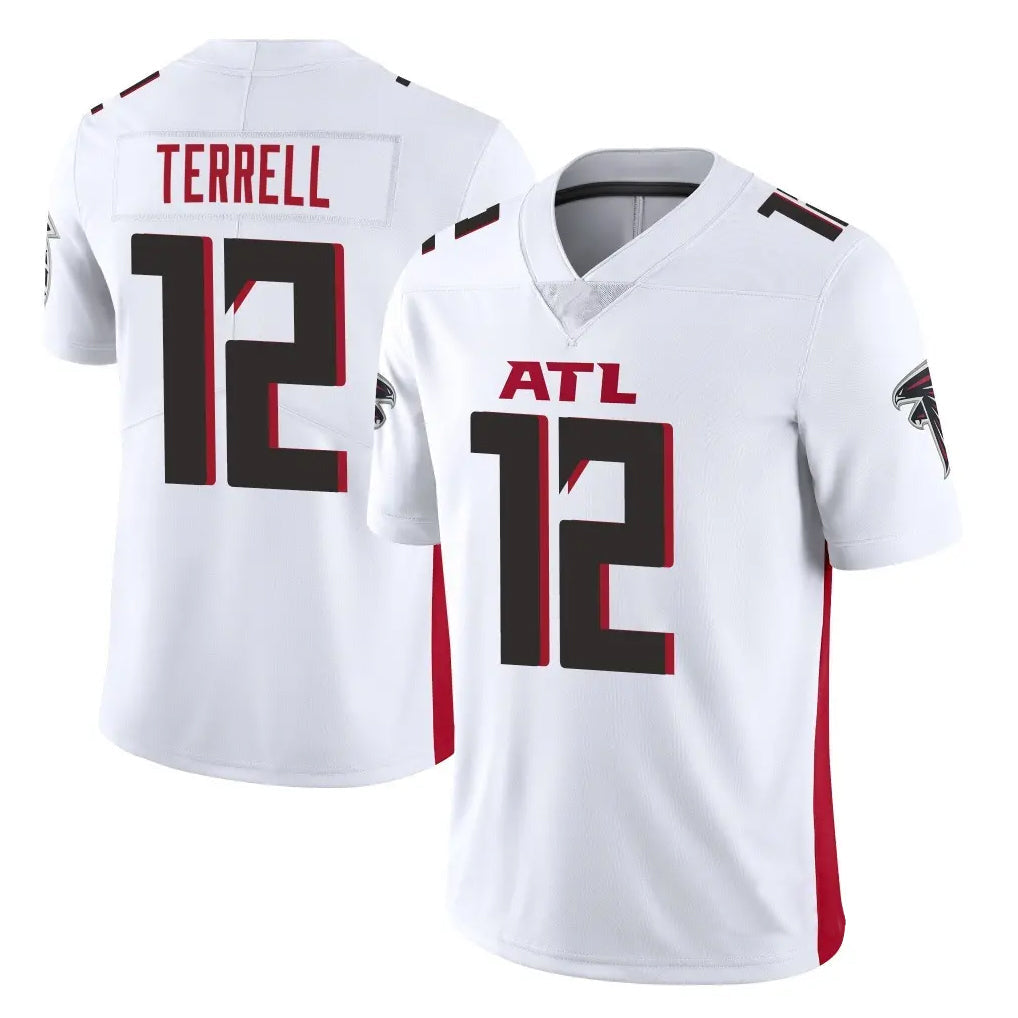 Perkns A.Falcons #12 Avieon Terrell Player White Vapor Untouchable Limited Home Game Stitched Jerseys
