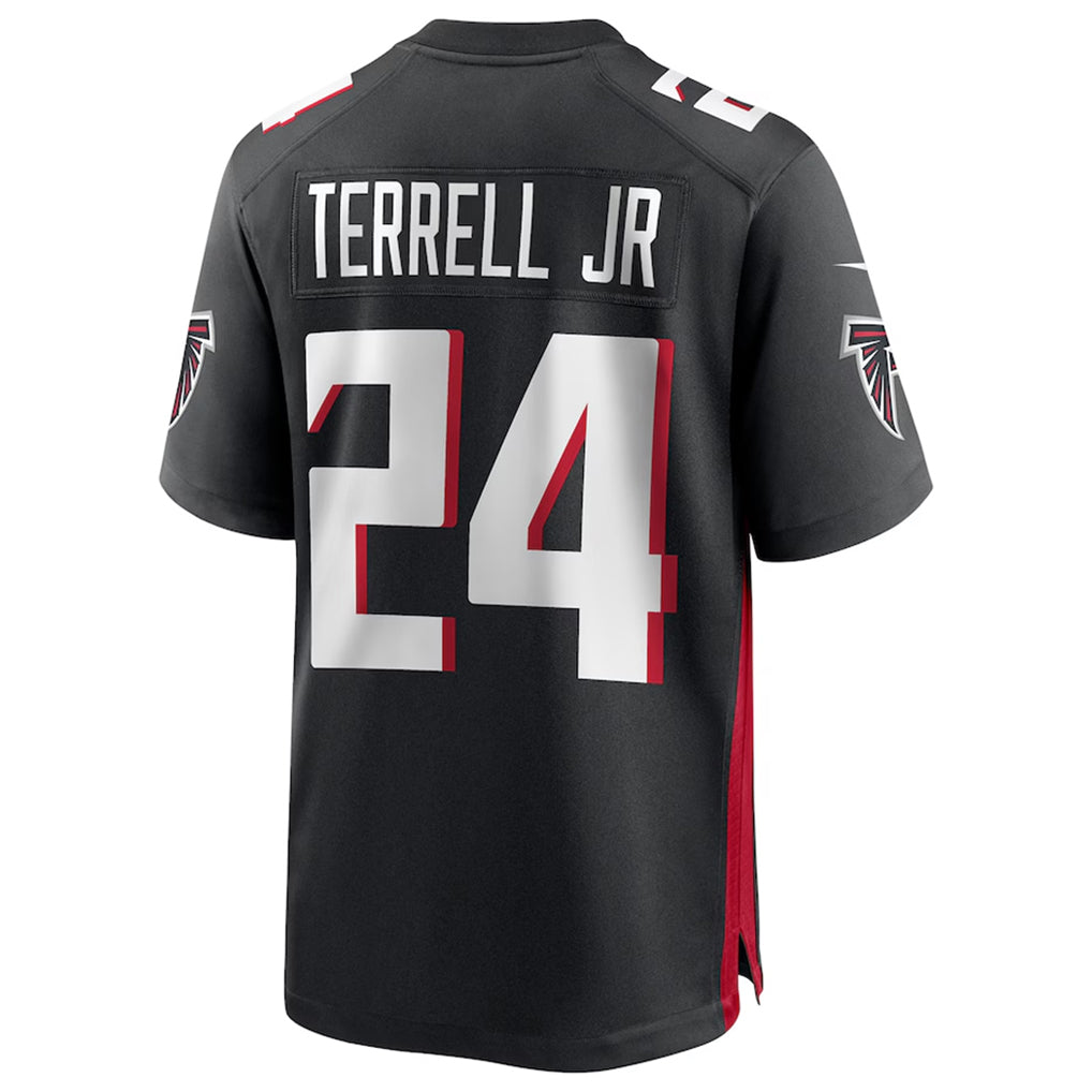 Perkns A.Falcons #24 A.J. Terrell Jr. Player Black Home Game Stitched Jerseys