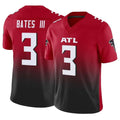 Perkns A.Falcons #3 Jessie Bates III Player Red Vapor F.U.S.E. Limited Home Game Stitched Jerseys