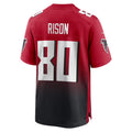 Perkns A.Falcons #80 Andre Rison Player Red Home Game Stitched Jerseys