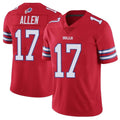 Perkns B.Bills #17 Josh Allen Player Red Vapor Untouchable Limited Home Game Stitched Jerseys