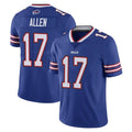 Perkns B.Bills #17 Josh Allen Player Royal Vapor Untouchable Limited Stitched Jerseys