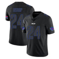 Perkns B.Bills #24 Cole Bishop Player Limited Black Impact Game Stitched Jerseys