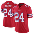 Perkns B.Bills #24 Cole Bishop Player Red Vapor Untouchable Limited Home Game Stitched Jerseys