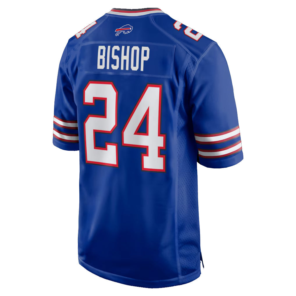 Perkns B.Bills #24 Cole Bishop Player Royal Home Game Stitched Jerseys