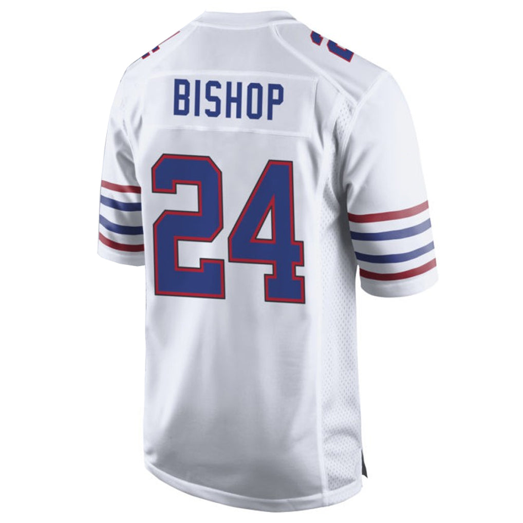 Perkns B.Bills #24 Cole Bishop Player White Alternate Limited Home Game Stitched Jerseys