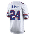 Perkns B.Bills #24 Cole Bishop Player White Alternate Limited Home Game Stitched Jerseys
