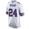 Perkns B.Bills #24 Cole Bishop Player White Home Game Stitched Jerseys