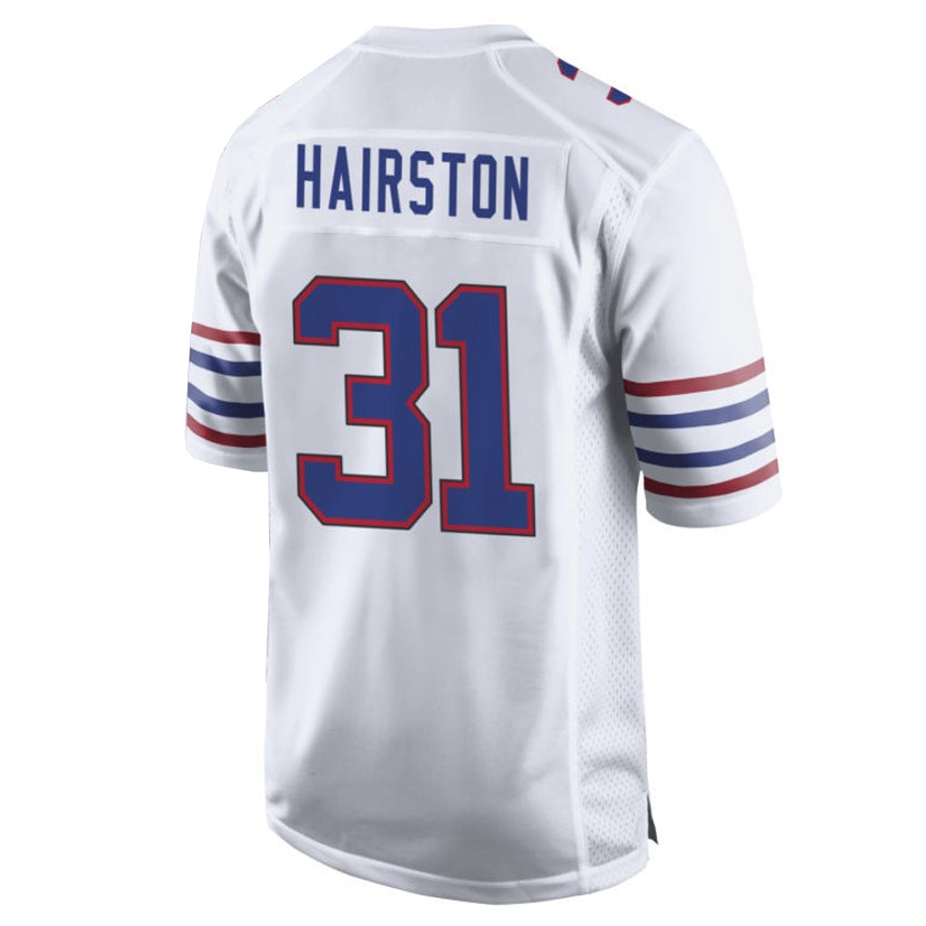 Perkns B.Bills #31 Maxwell Hairston Player White Alternate Limited Home Game Stitched Jerseys