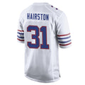 Perkns B.Bills #31 Maxwell Hairston Player White Alternate Limited Home Game Stitched Jerseys