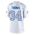 Perkns B.Bills #34 Thurman Thomas Player White Rivalries Collection Game Stitched Jerseys