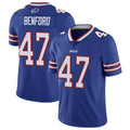 Perkns B.Bills #47 Christian Benford Player Royal Vapor Untouchable Limited Stitched Jerseys